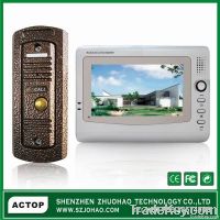 New design 7inch display screen Video doorphone