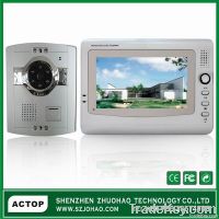 7inch handsfree LCD color video intercom for villa manufacturer