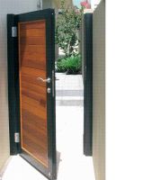 Aluminium Gates(timber , glass, Metal infil)