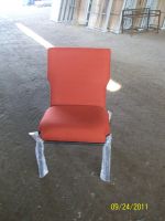 steel stacking chrch chair
