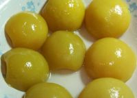 canned yellow peach in syrup