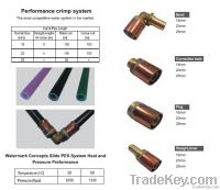 Brass Crimp Fittings for PEX Pipe