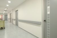 Wall and cornar protection systems for hospitals