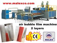 air bubble machine 2 layers double screw high speed