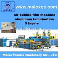 air bubble machine 5 layers aluminum foil lamination 3 screw extruders high speed good quality