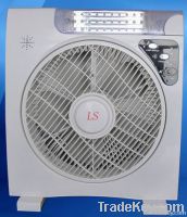 12'' Rechargeable Emergency Box Fan with LED light