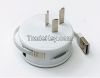 5V 1A USB Charger Electric Shock-Proof for iPhone, iPad, Samsung, HTC, Tablet PC