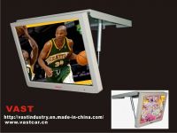 17inch tft lcd manual flip down monitor