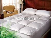 Washed White Washed Duck Down Comforters, Quilts