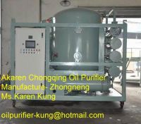 Used Vacuum Transformer oil purifier machine/Insulation Oil Filtration