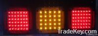 12v 24v truck trailer led stop brake tail light