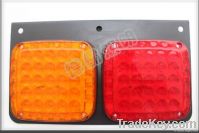 12V 24V LED truck trailer stop turn tail light