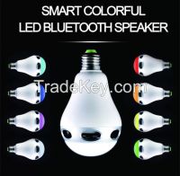 APP control 10W RGB lamp with bluetooth speaker