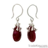 natural stone earring