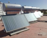 flat plate solar water heater