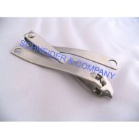 Stainless Steel  Nail + Cuticle Clipper / Trimmer.