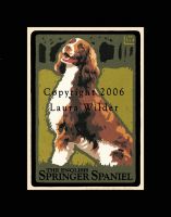 English Springer Spaniel Giclee Print