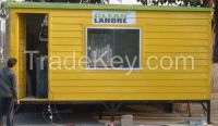 Prefabricated FRP/ GRP Portable Office Cabin, security post, toll booth