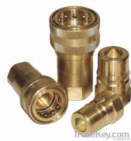 DOUBLE SHUT-OFF COUPLING SWITH HARDEND STEEL POPPETS