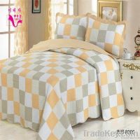embroidery printed patchwork duvet
