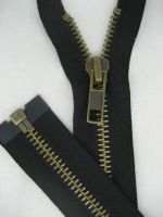 Metal zipper long chain
