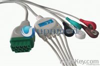 ecg cable with leadwires for GE-Marquette