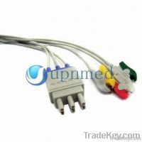 3-lead ECG trunk cable and leads for Patient monitor for Philips
