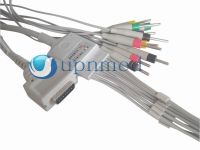 EK-10 one piece EKG cable with leadwires