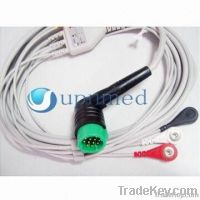 3 lead ECG Cable with leadwires for Medtronic Physio-Control