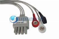 3-lead leadwires ECG Cable for BR-903P Nihon Kohden
