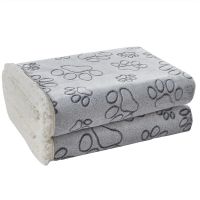 Washable Furniture Protector, Waterproof Cutting Fleece Pet Blanket, 
