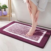 Professional Manufacturer Anti-slip Bath Rug Mat Water-absorbent Bathroom Carpet Shower Bathroom Rug