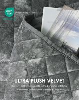 Velvet Quilt Set, 3 Pieces Blackish Green Queen, Distressed Velvet Face and Brushed Microfiber Reverse with Diamond Quilting