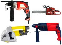 Impact Drill, Wall Chaser, Gasoline Chain Saw, Rotary Hammer
