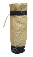 Jute Bottle Pouch