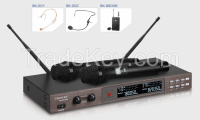 BK-8800 Two channel wireless microphone