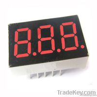 0.36'' Triple Digit 7 Segment LED Display