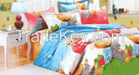 Kids duvet cover set - angels