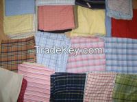 sell yarn dyed shirting fabric