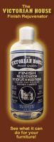 The Victorian House Finish Rejuvenator-kitchen cabinets can look new.