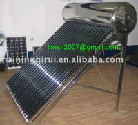 stainless steel non-pressure solar water heater