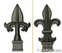 2013 popular arractive iron ornaments for fence and gate