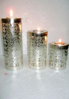 Iron Silver Plated Votive