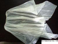 Disposable plastic cape