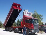 tipper semi trailer