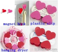 Heart shape clips/magnet hook