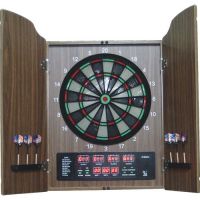 Electronic Dartboard with Cabinet