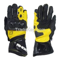 Multicolor Kevlar Lining Knuckle Protector Motorcycle/Motorbike Glove