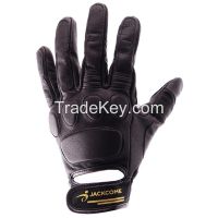 Blackjack Short Motorcycle Leather Glove