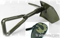 Military Folding Shovel with pickaxe